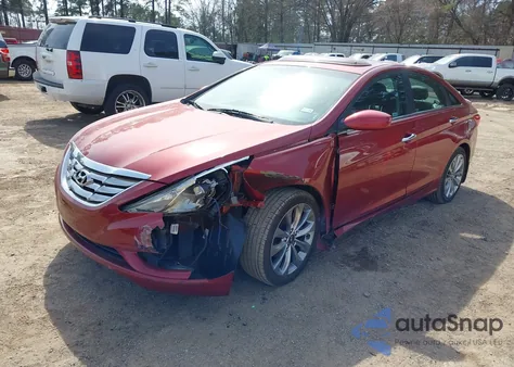 2013 Hyundai Sonata Se z USA, uszkodzony, nr VIN 5NPEC4AC2DH644363